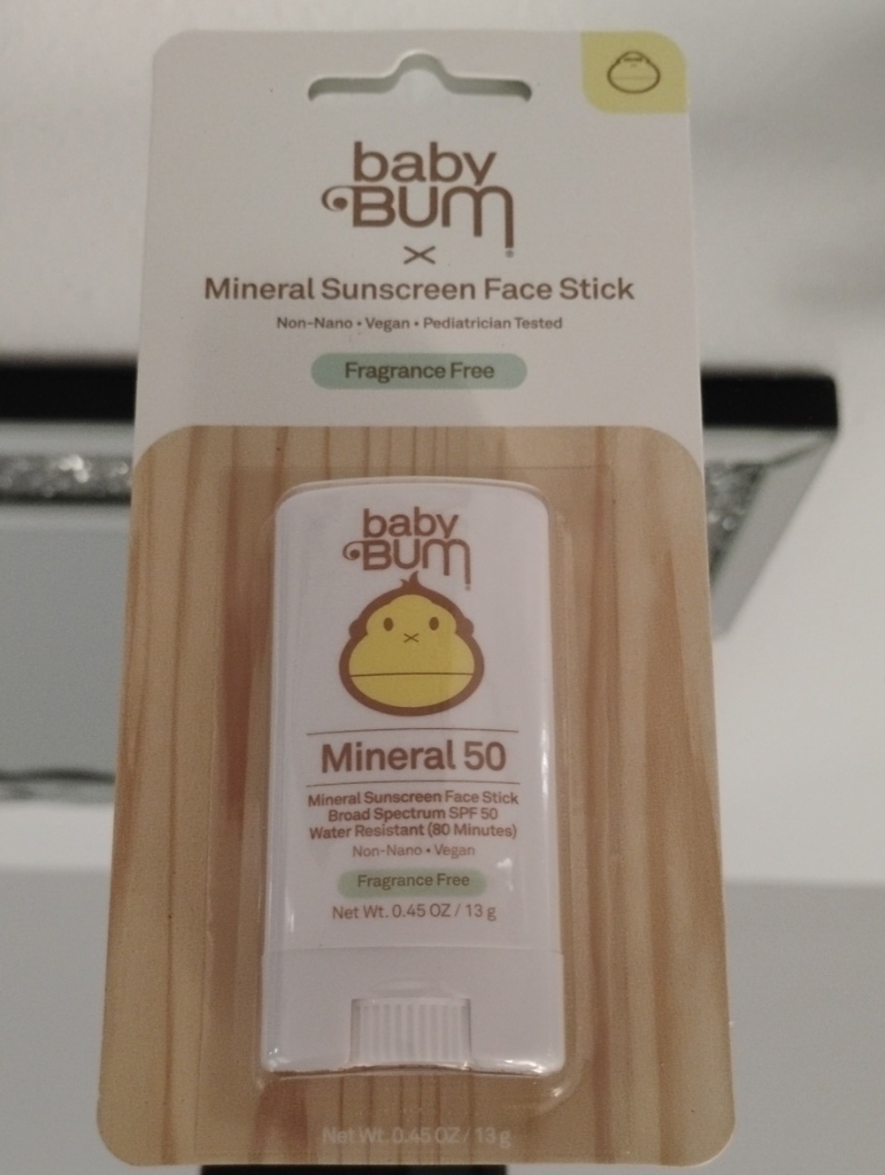 Baby Bum Mineral 50 Fragrance Free Face Sunscreen Stick